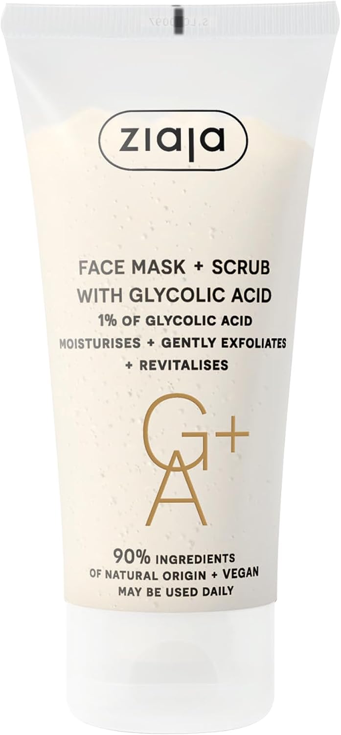 Ziaja Glycolic Acid Face Mask & Scrub - Image 3