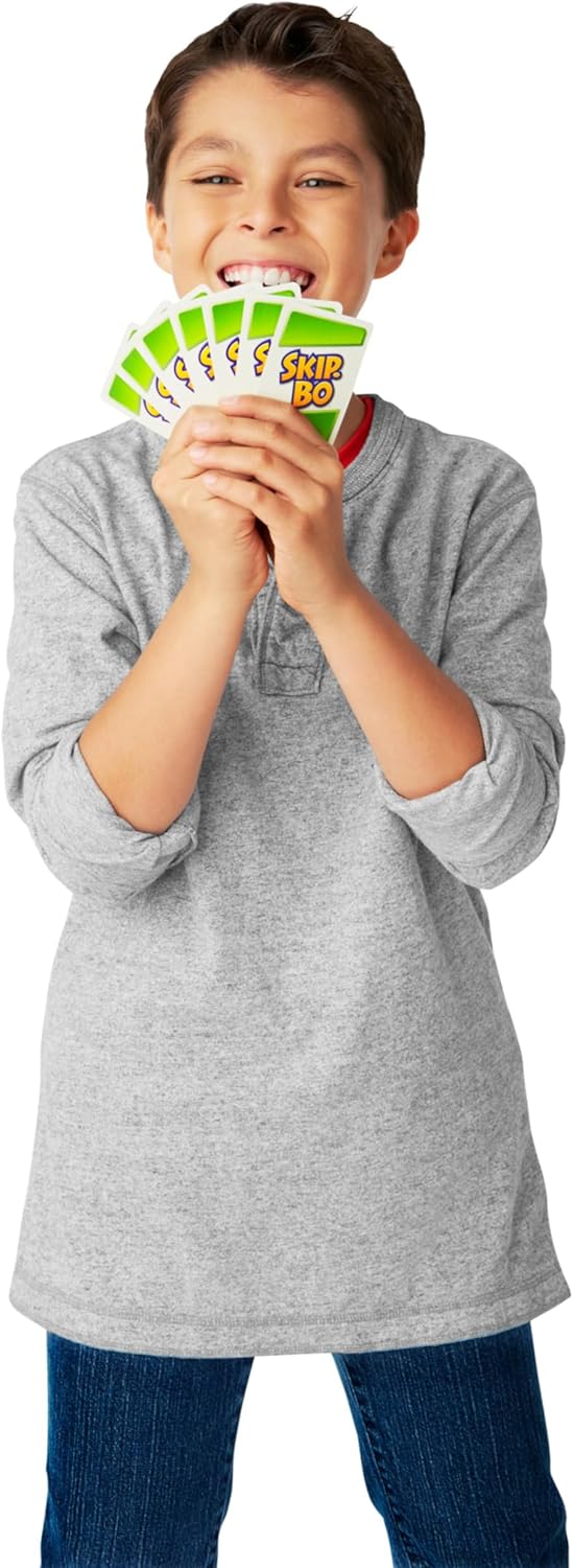 Mattel Games UNO Skip-Bo Card Game (Mattel 52370 ) - Image 3