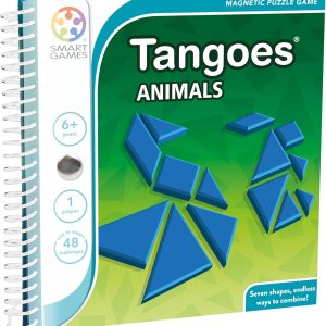 SmartGames Tangoes Animals: Magnetic Travel Game for 1 Player