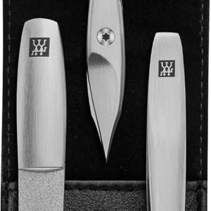 Zwilling TWINOX 3 Piece Manicure Set Black