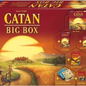 Catan – Big Box 2019: Board Game, Strategy, Medieval, 3-6 Players, 10+