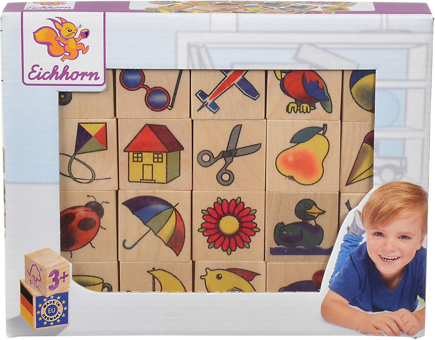 Eichhorn Wooden Memory Game (100072402) - Image 3