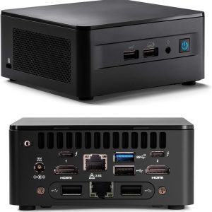 Intel NUC 12 Pro NUC12WSHi7 Dual LAN Mini Desktop Computer, 12th Gen Core i7-1260P(12C/16T, Up to 4.4G) Mini PC, (16G RAM, 1T SSD)