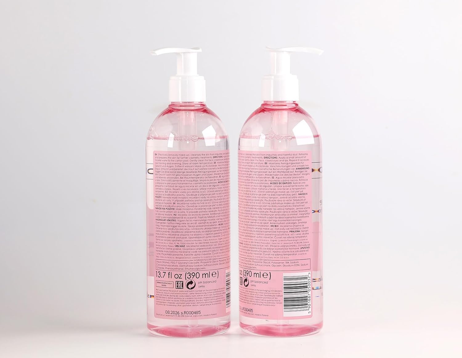 Ziaja Micellar Water for Face and Eyes 390Ml 390ml - Image 4