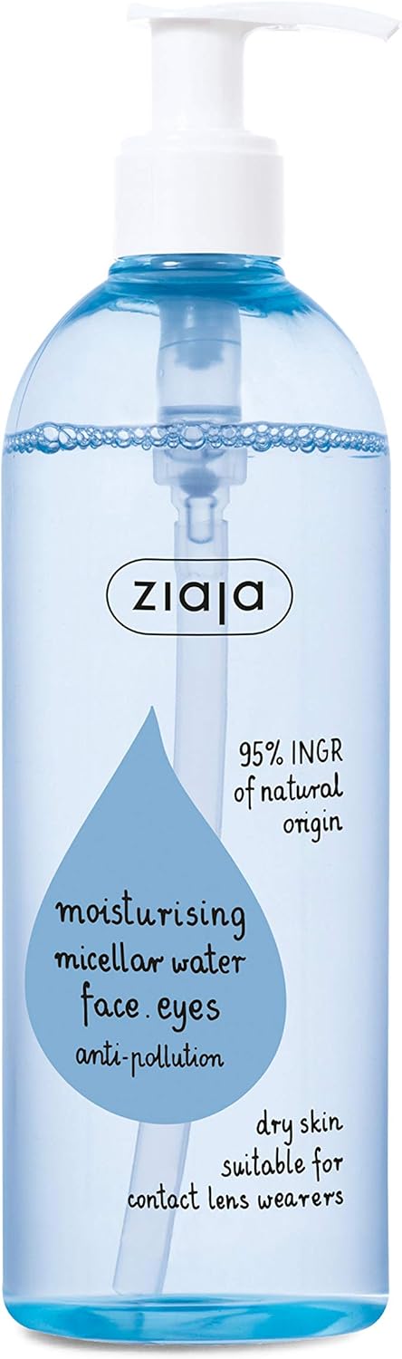 Ziaja Moisturizing Micellar Water for Face and Eyes 390Ml 390ml