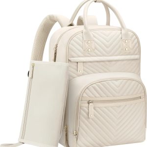 Diaper Bag Backpack Tote for Women Large Capacity, Baby Bag with Insulated Pockets Multifunctional Diaper Bags