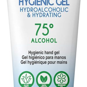 Hydroalcoholic Gel Higienic Gel abril et nature 75 ml | Hand Gel Hydroalcoholic Disinfectant, Rinse-Free, Hypoallergenic | Bag Format