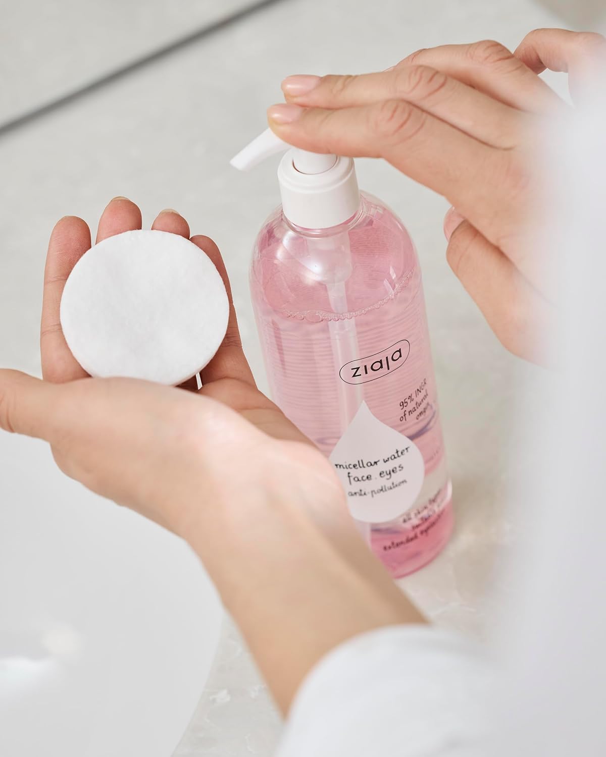 Ziaja Micellar Water for Face and Eyes 390Ml 390ml - Image 6