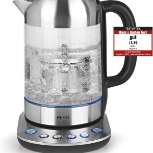 BEEM 07919, Stainless Steel Tea Strainer Water Kettle