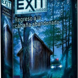 Devir – Exit: Return of the Abandoned Cabin, Board Game in Spanish, Board Game with Friends, Escape Room, Mystery Games, Adult Board Game (BGEXIT21SP)