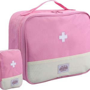 2 Pieces First Aid Kit, Medicine Bag, Waterproof First Aid Kit, Medical Emergency Bag for Home, Office, Travel, Camping, Car