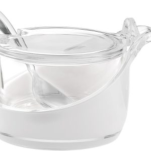 Guzzini Two-tone cheese dish ‘Glam/Vintage’ 13,8 x 10 x h8 cm