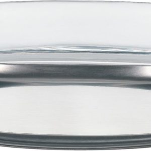 WMF Wagenfeld Butter Dish 22 x 11 cm Silver