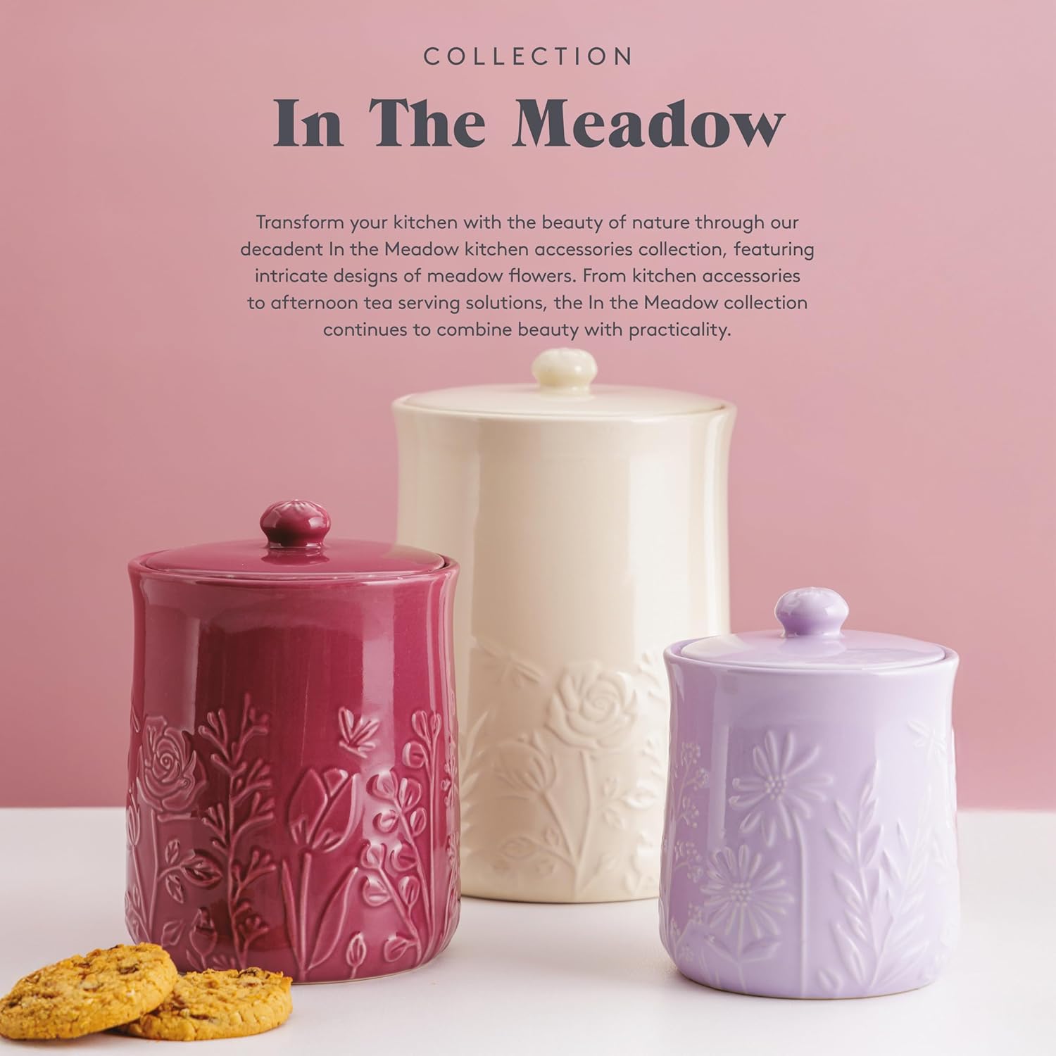 Mason Cash in The Meadow Rose Mixing Bowl 29cm - Image 7