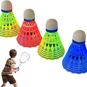 Led Badminton Shuttlecocks, Nylon Lighting Shuttlecock, Colorful Led Shuttlecock, Dark Night Shuttlecock, Indoor Led Shuttlecock, Badminton Lighting Shuttlecock Led Shuttlecock Practice Colorful