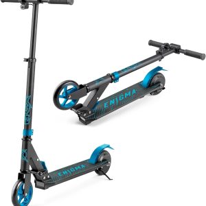 Xootz Kids’ Elements Electric Foldable Scooter, LED Light Up Wheel and Collapsible Handlebars