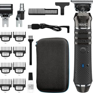 Wahl Pro Series High Visibility Trimmer, Close Cut Blade, Lithium-ion, Fully Washable Trimmer, Grooming Kit, Interchangeable Heads, Professional, Cordless, Close Cut
