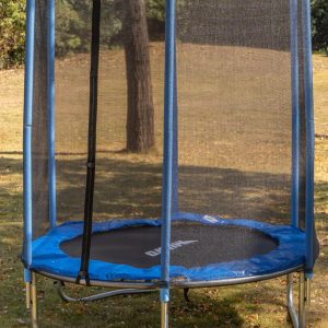 MUWO Safe Outdoor Trampoline – 2.1m Height – 182cm Diameter – Jumping and Jumping in the Garden – Fun for Kids and Adults – Supports up to 150kg