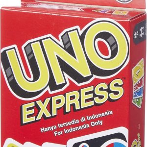 UNO, Mattel 56 Card Express Card Game for Kids, Adults and Game Night