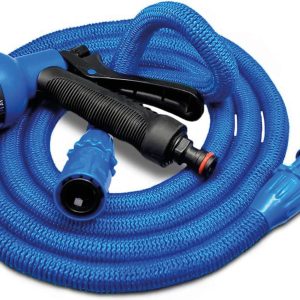 Pro C2615B Expandable Hose with Water Pressure, Blue, 15 m