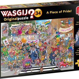 Jumbo, Wasgij, Original 34 – A Piece of Pride!, Jigsaw Puzzles for Adults, 1,000 Pieces