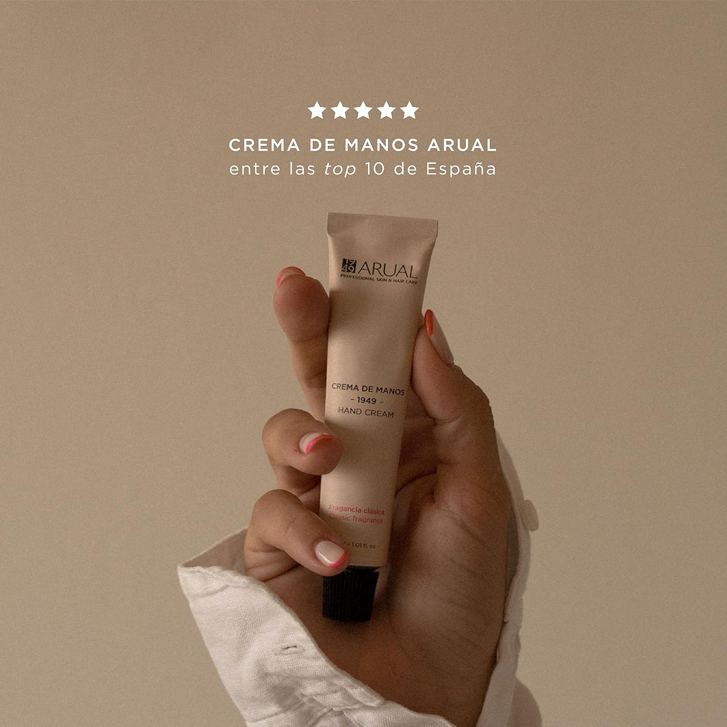 Arual Hand Cream Classic Fragrance -new design-30ml - Image 3