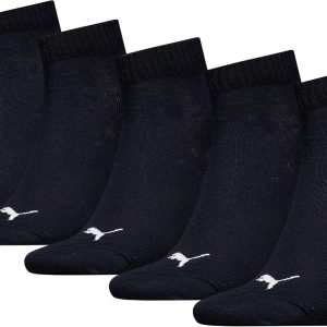 PUMA Unisex Quarter Plain Socks Unisex Adult (Pack of 5)