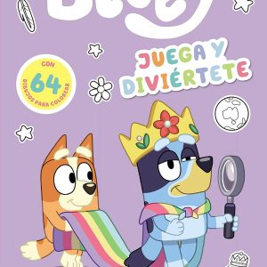 Bluey. Actividades – Juega y diviértete. Libro para colorear a Bluey y sus amigos. 64 dibujos fáciles y bonitos (edición en español): Un libro con 64 dibujos para colorear (Altea)