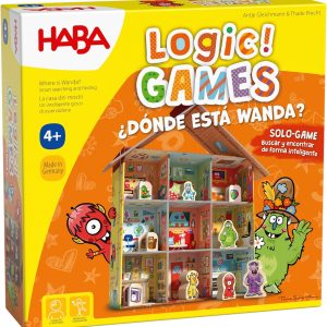 HABA 306811 – Logic! Games – Where’s Wanda?, Logic Solitaire Game, Self-Correcting More 4 years