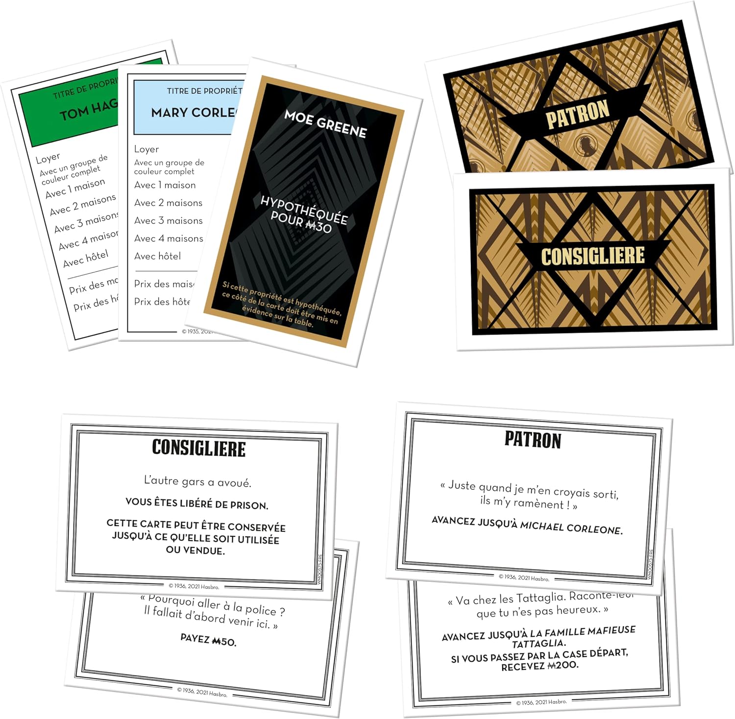 Winning Moves Monopoly le parrain - Image 4