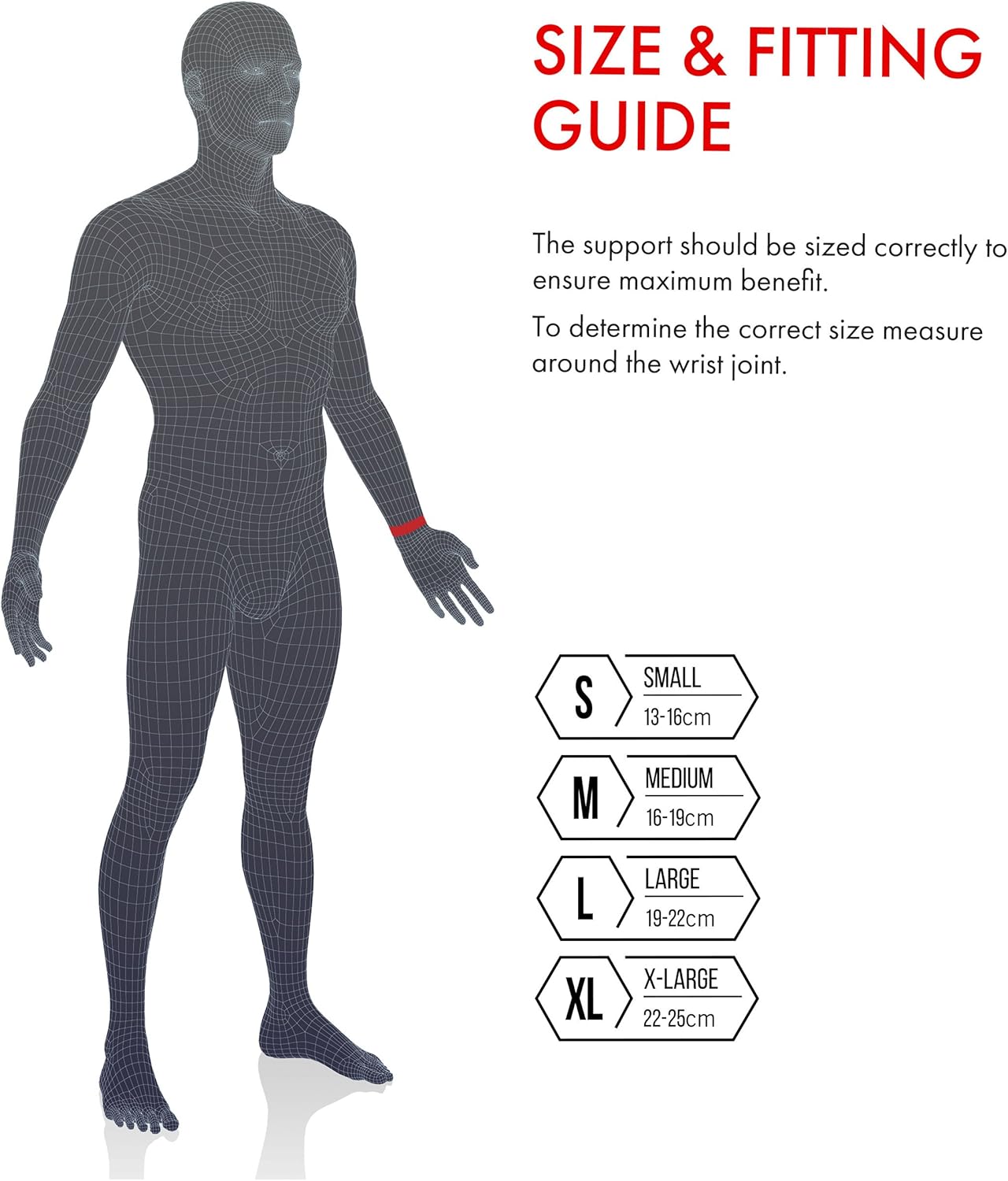 Vulkan Long Wrist Brace, Large - Image 5