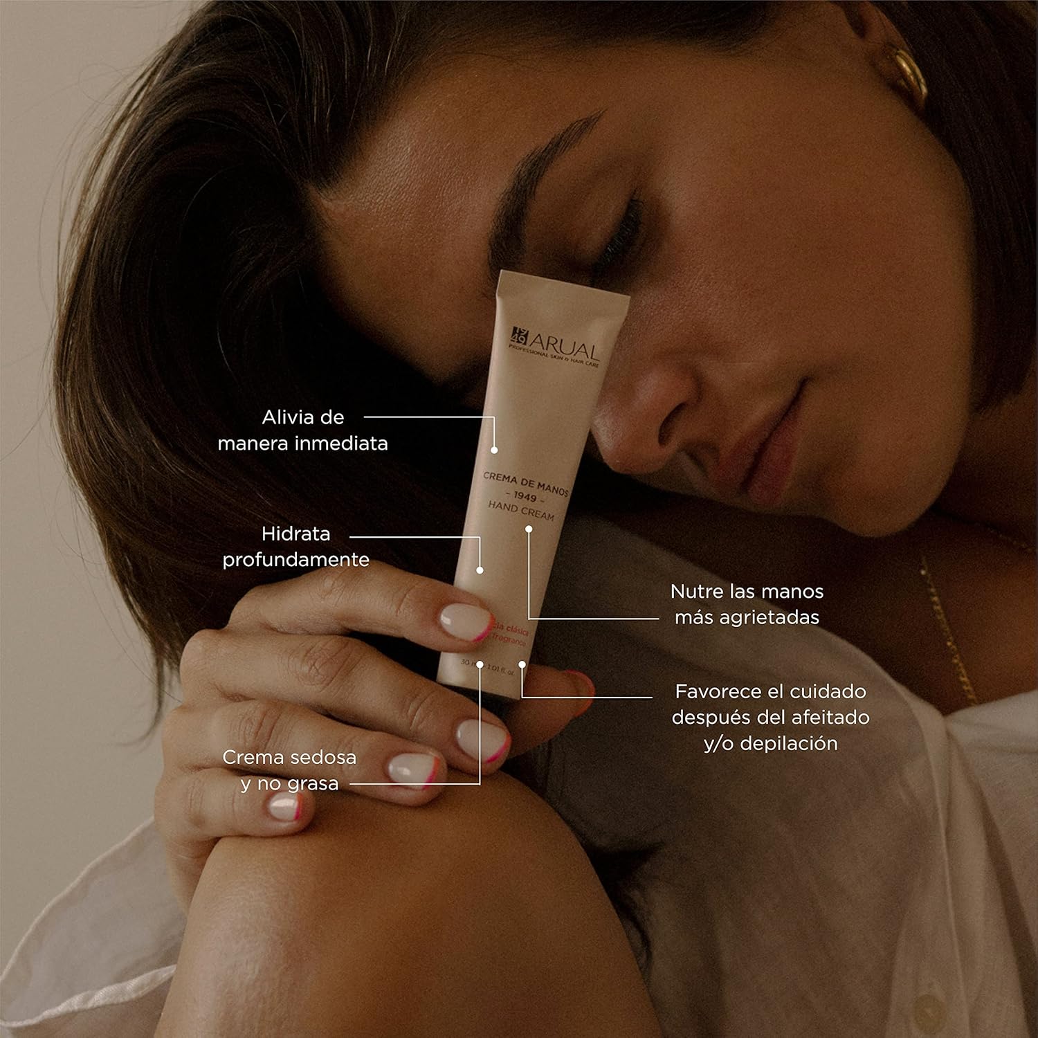 Arual Hand Cream Classic Fragrance -new design-30ml - Image 2