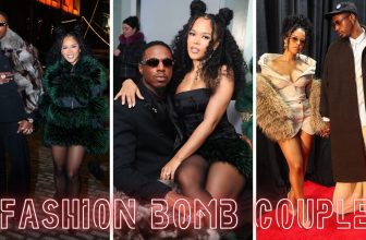 Fashion Bomb Couple: Joey Bada$$ and Serayah Serve Winter Romance at New York Fashion Week