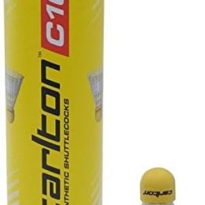 Carlton C100 Synthetic Feather 6 Pack Badminton Equipment Accessories