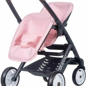 Smoby – Pink Twin Seat for Two Dolls up to 42 cm, with Maxi Cosi Design, From 3 Years (7600253217)