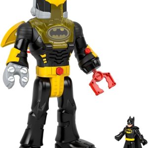 Fisher-Price Imaginext DC Super Friends Batman with Exotrage Figure with Lights, Sounds and Accessories, Toy +3 Years (HYG31)