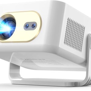 Magcubic Portable Projector, Mini Projector Short Throw, Auto Focus Auto Keystone 2.4/5G Dual WiFi and Bluetooth Home Cinema 180° Rotation 1080P Full HD Led Support