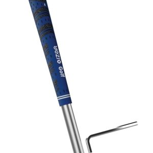 YEZRO Golf Club Accessory For Quest 3 Goal – Aluminum Adjustable VR Weighted Handle & Real Grip, 90 Degree Design To Keep Track | Right Handed