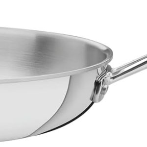 Tramontina – Grain, Stainless Steel and Shiny Finish, with Triple Body and Handle, 26 cm and 2.2 L