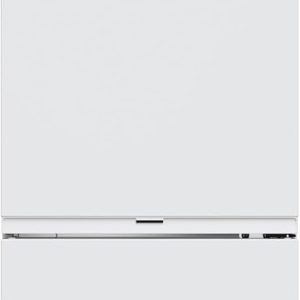 Candy City Fresco 300 CNCQ2T518EW, Combi Refrigerator, 280L, Width 55 cm, Height 182 cm, Total No Frost Circle+, Greenery Drawer, Digital Internal Control, LED Lighting, Reversible Door, 37DB, White