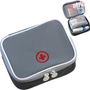 1 PCS Empty First Aid Kit, Travel First Aid Kit, Outdoor First Aid Set, Medical Storage Bag, Emergency Kit