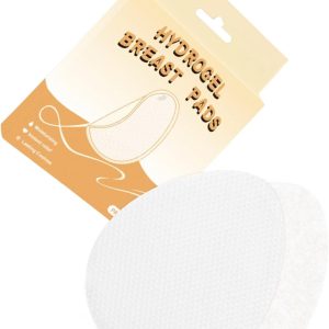 1 Box Reusable Hydrogel Nursing Pads for Instant Breastfeeding Moms Discomfort Relief Soft Protection Gel Nursing Pads