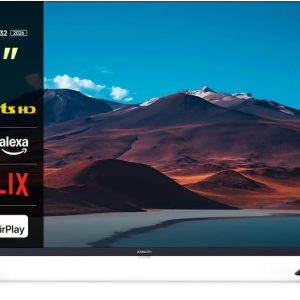 XIAOMI F 32 TV, 32 Inch (81 cm), HD, Smart TV, Fire OS7, Alexa Voice Control, Dolby Audio, DTS Virtual:X, DTS-HD, Compatible with Apple AirPlay, 2025