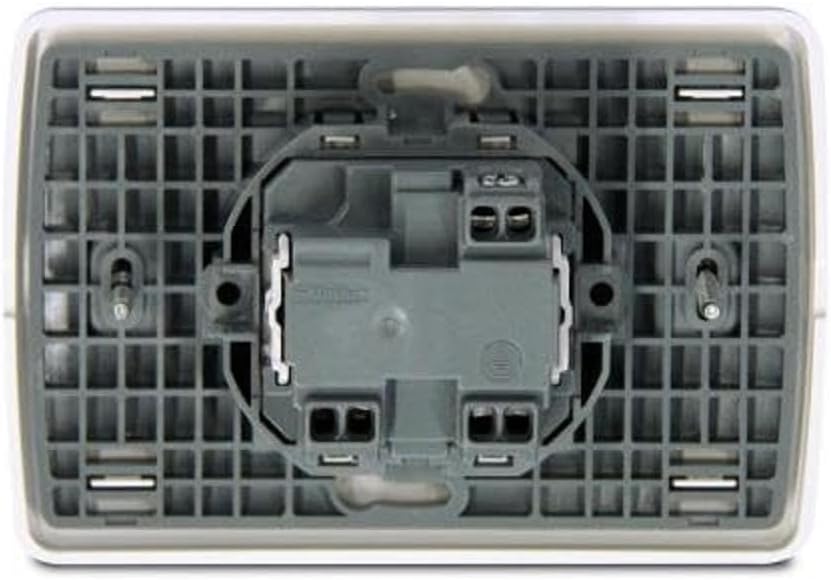 Bticino Plug Cover Complete Piece, Standard, German and Bipolar, White - Image 4