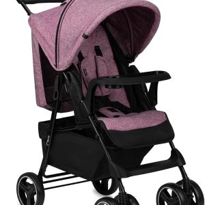 Silla de paseo MoMi ISLA, silla de paseo a partir del primer mes de vida, diseñada para un peso corporal máx. de 15 kg, arnés de 5 puntos, cesta de la compra, cubrepiernas.