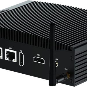 HISTTON Mini Computer Windows 11 Pro, Mini Desktop PC Core i5-8265U, DDR4 32GB RAM 512GB SSD 1TB HDD, Micro PC, Dual LAN, BT4.2, Industrial Mini PC with 2 RS232 COM, Dual HD, USB3.0, Small PC