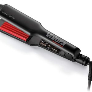 Valera, Silhouette 647.02, Professional Ceramic Wave Iron, with Electronic Temperature Control, Thermo-insulating Tips, Cable 3 m, 210 °C, Swiss Made