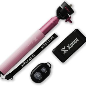 XShot AX1084 Bluetooth Selfie Stick Pink
