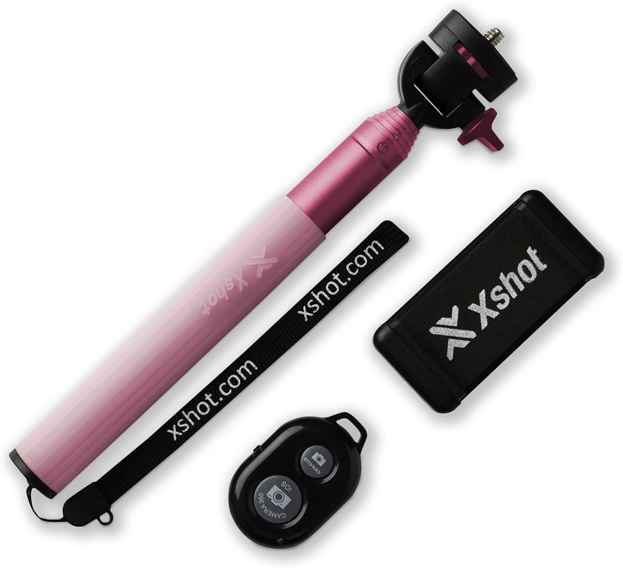 XShot AX1084 Bluetooth Selfie Stick Pink