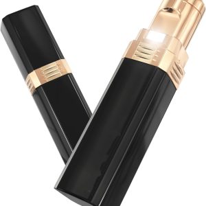 Facial Hair Remover, Electric Facial Hair Trimmer for Women with Built-in LED Light for Lips, Chin, Cheeks and Peach Lint, Portable and Painless Shaver